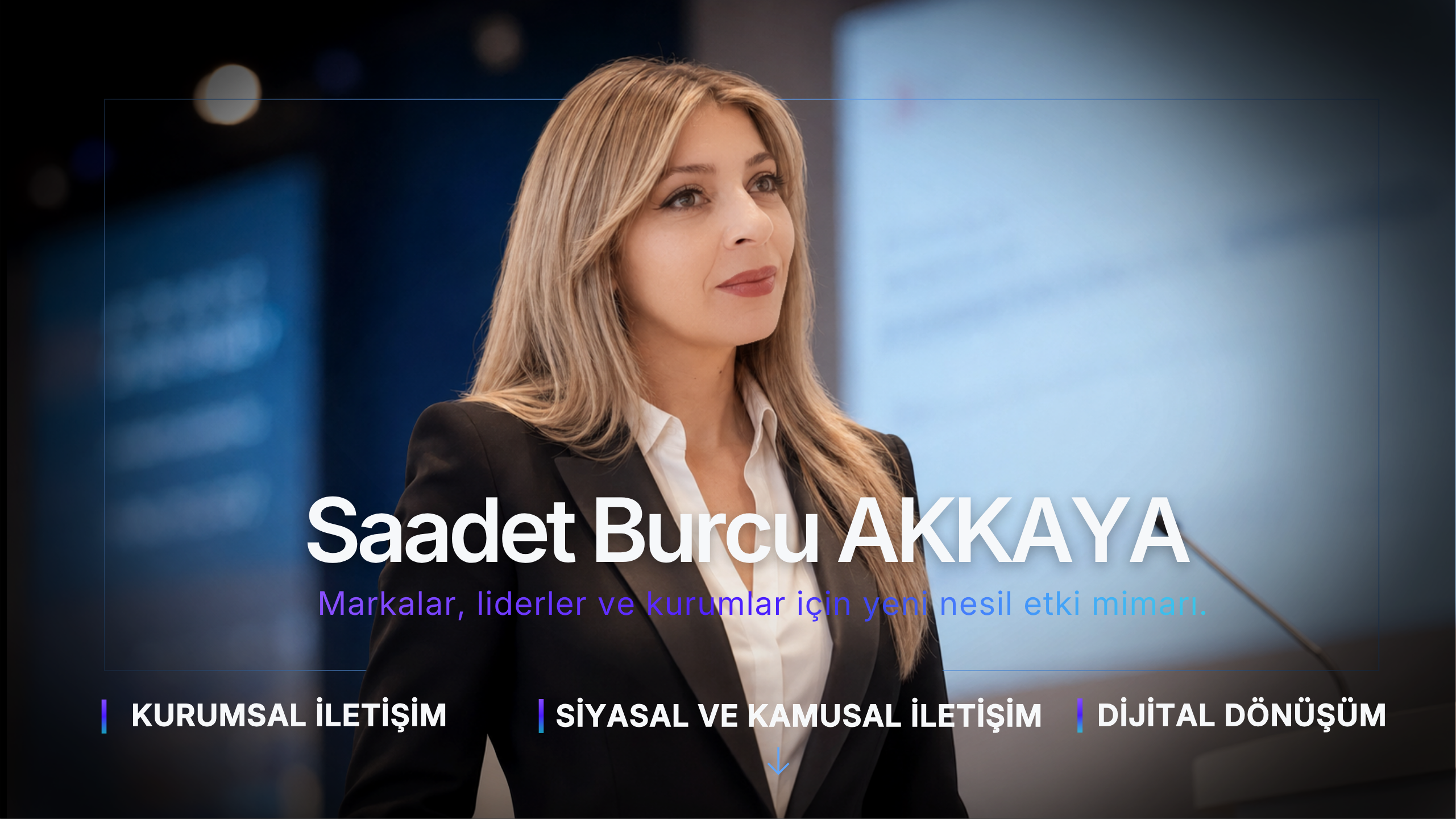 Saadet Burcu Akkaya kişisel danışmanlık web sitesi kapak görseli